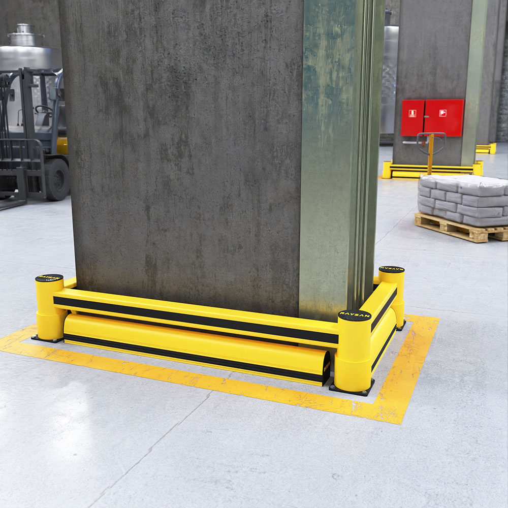 1R Søjlebeskytter med gulvmodul - Billede 4