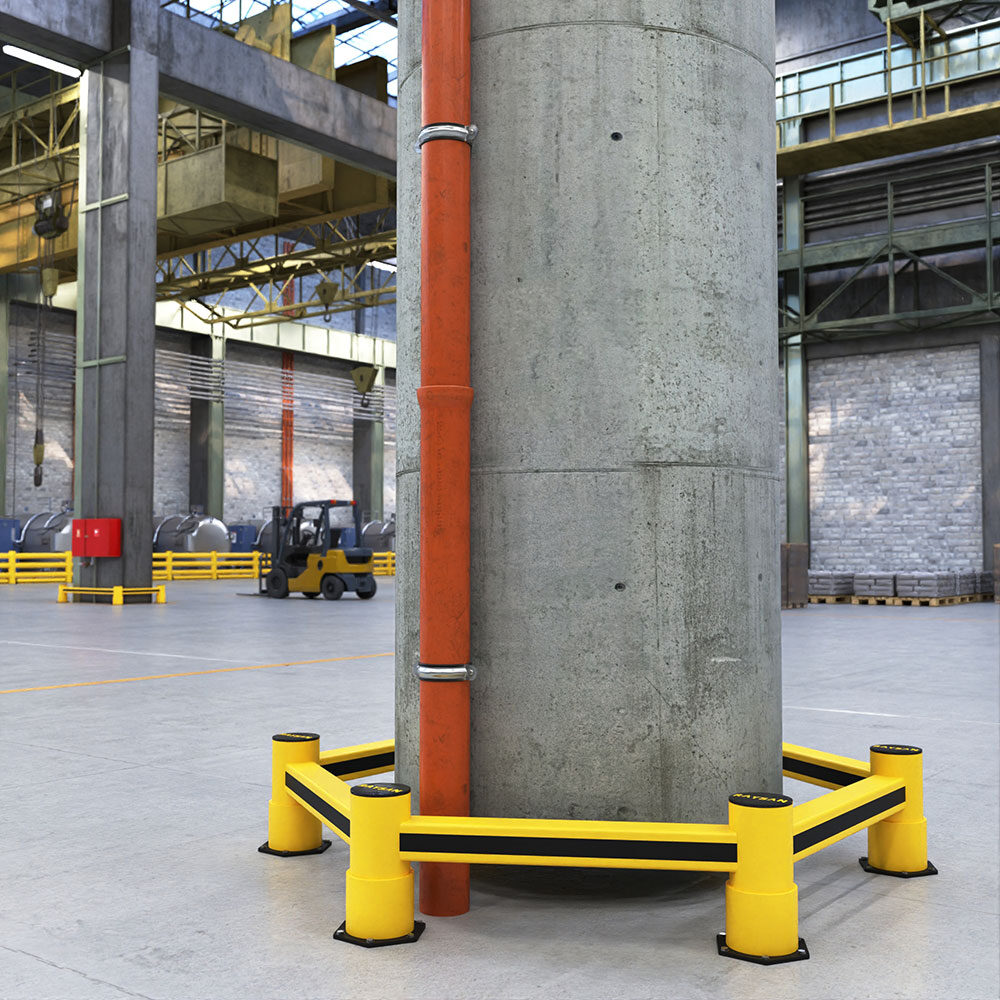 1R Søjlebeskytter hexagon - Billede 4