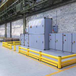 2R Sikkerhedsbarriere med gulvmodul