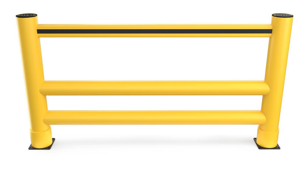 2R Sikkerhedsbarriere, med håndliste - Billede 3