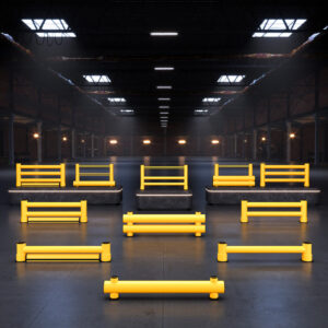 Trafik og sikkerhedsbarriere