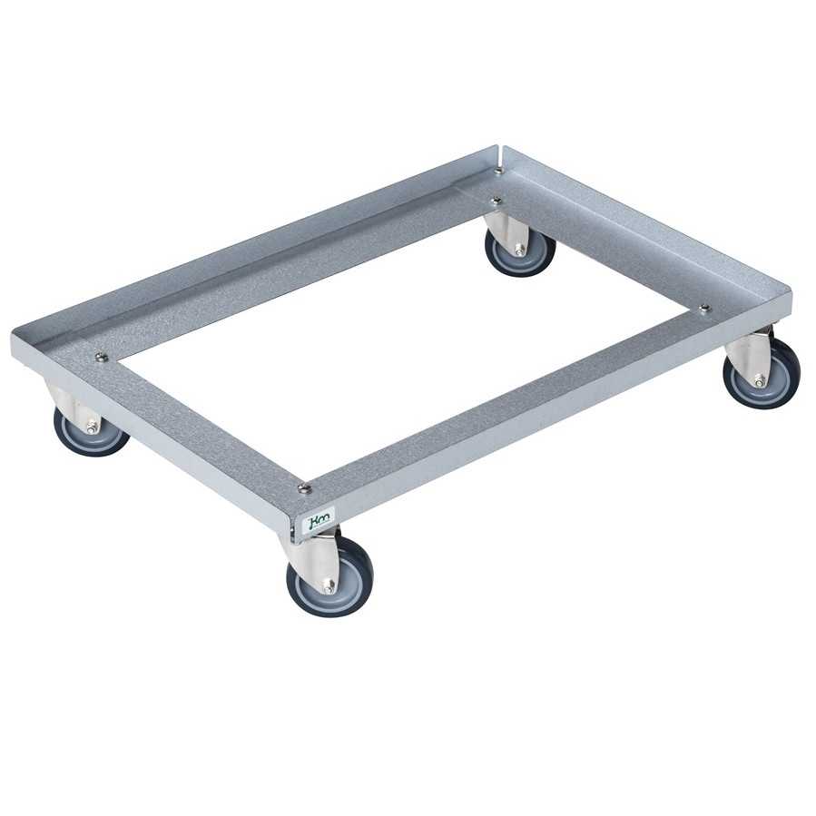 Tralle - Let rullevogn til 600x400 plastkasser 1 Tralle – Let rullevogn til 600×400 plastkasser